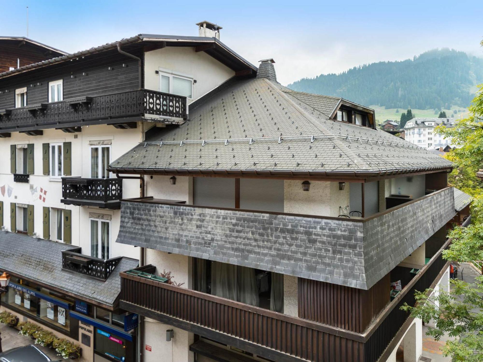 Studio Charmant Au Coeur De Megeve - Ideal Pour 3 Personnes - Television - Animaux Bienvenus - Fr-1-453-103 Exterior foto